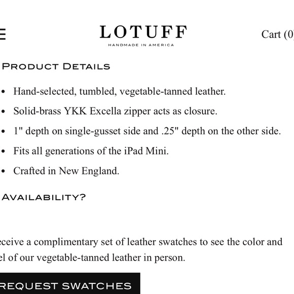 Lotuff No. 9 Zipper Pouch - Picture 12 of 13